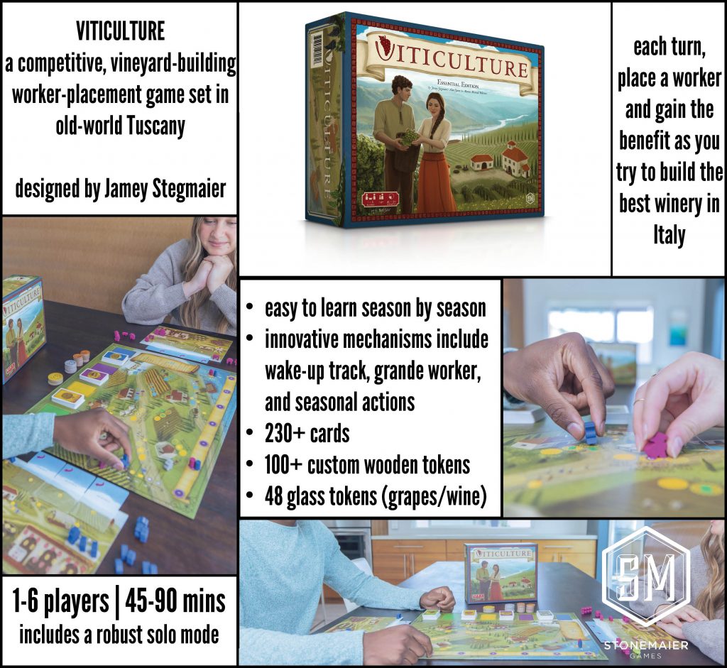Viticulture Stonemaier Games